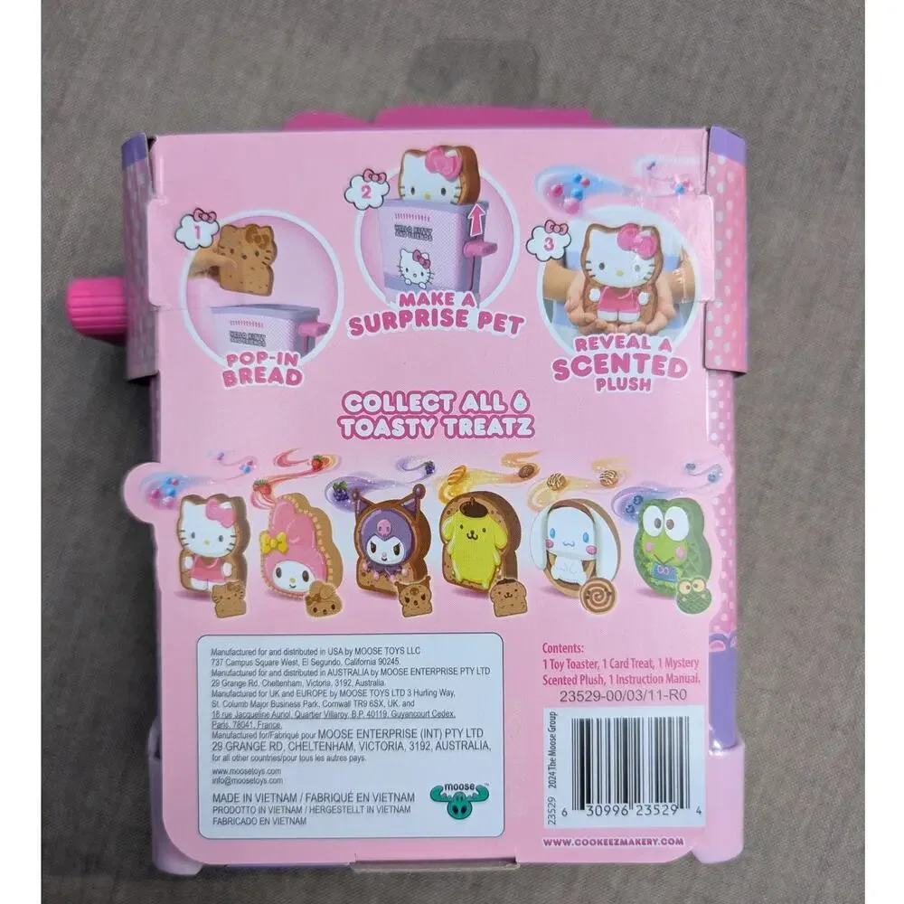 Hello Kitty and Friends Toasty Treatz Scented Plush Blind Bag - New!